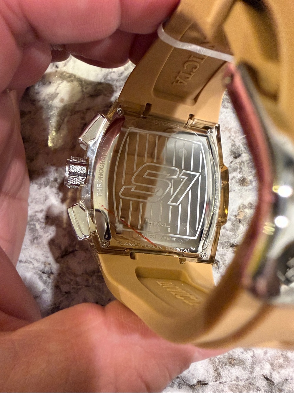 Invicta S1 Rally Men’s 47mm Brown/ Tan Transparent Watch 49981 NWT - Picture 5 of 10